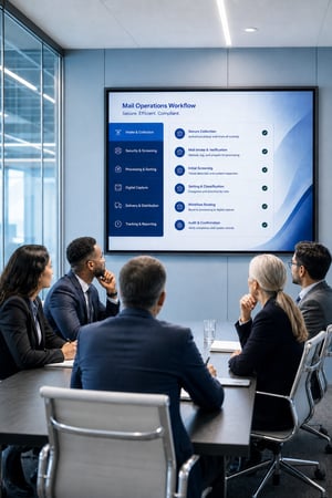 Corporate Team Evaluating Mail Workflow Checklist-2
