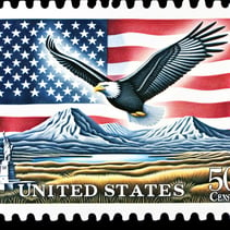 US postage stamp