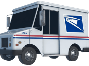 USPS mail truck
