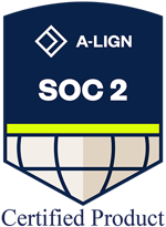 A_LIGN badge SOC 2 certified-product