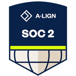 A LIGN badge SOC 2 certification