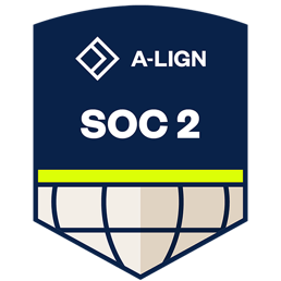 A LIGN SOC 2 badge awarded to BlueCrest