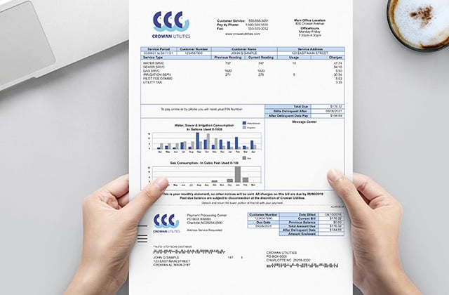 The need for greater efficiency in transaction statement printing