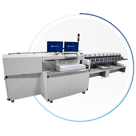 new BlueCrest compact mail sorter