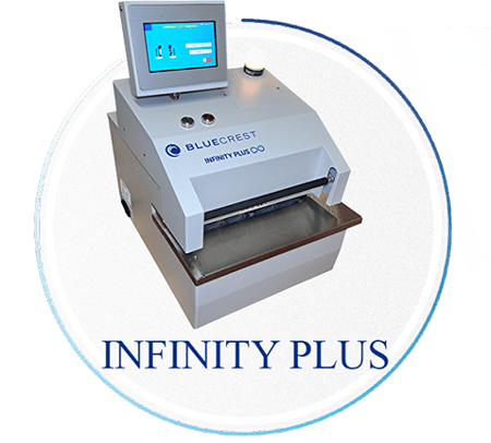 BlueCrest Infinity Plus machine for permit mail printing
