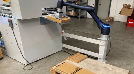 robotic arm palletization