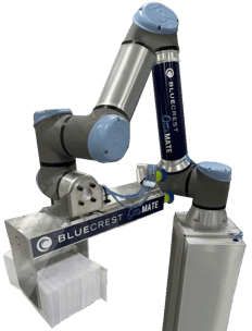 Cobot OttoMATE Trayer holding mail