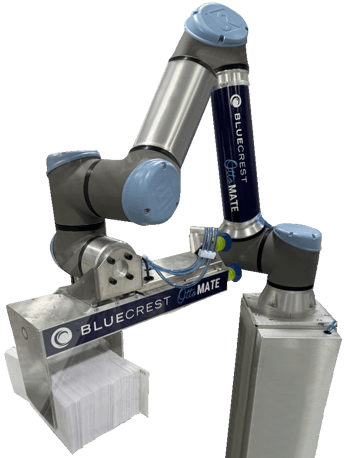 Cobot OttoMATE Trayer holding mail