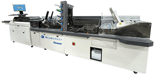 BlueCrest's Element inserter for automated mail-inserting systems