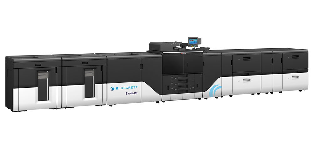 BlueCrest EvoluJet industrial inkjet printer