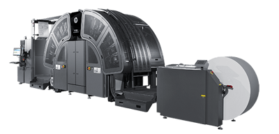 BlueCrest IntelliJet 20 HD industrial inkjet printer for mail ballots