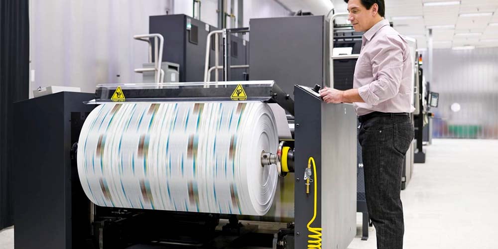 Intellijet42 web fed industrial inkjet printer