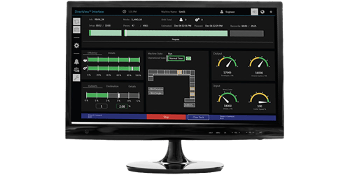 DirectView analytics and reporting software screen