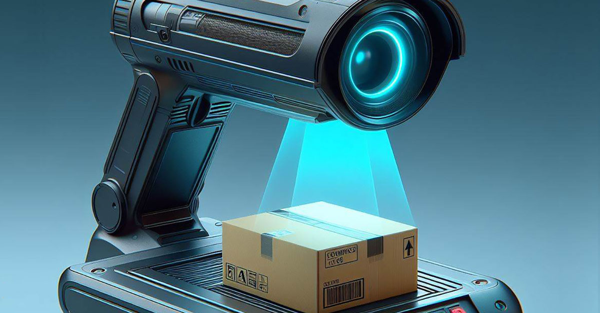 OCR scanner for parcels