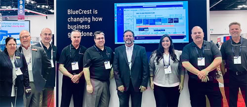 BlueCrest experts at the NPF booth