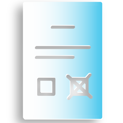 mail ballot graphic representation