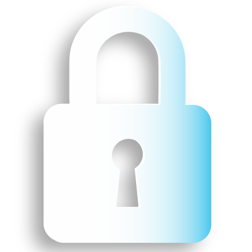 Secure lock symbol for ballot preparation