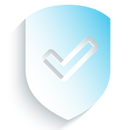 Security and compliance check symbol