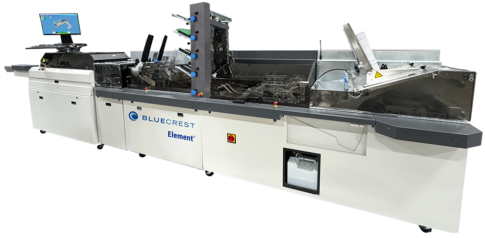 BlueCrest's Element inserter for automated mail-inserting systems