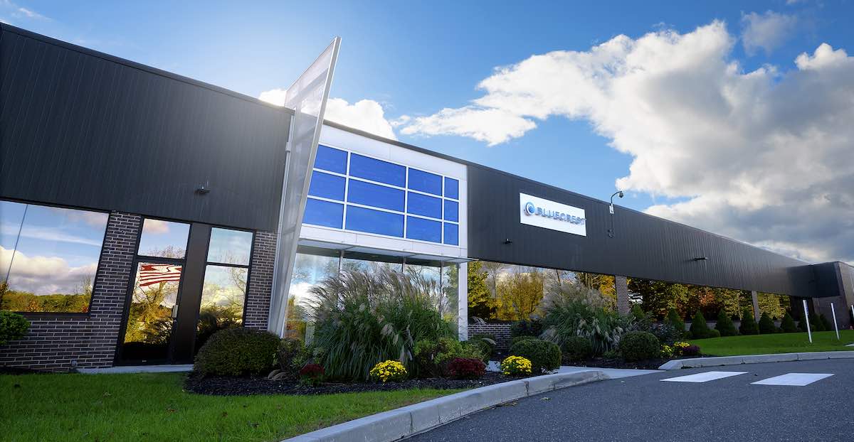 BlueCrest headquarters building in Danbury Connecticut